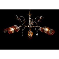 Люстра с плафонами  L9373/3 (FGD+BRN) Splendid-Ray
10350