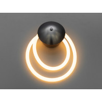 Світлодіодний світильник Мотузка, 16W, чорний хром Diasha 9605-BHR