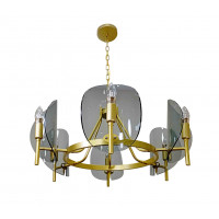 Люстра в стиле лофт Levistella 756LPR0032-6 GD+BK Люстра в стиле лофт Levistella 756LPR0032-6 GD+BK