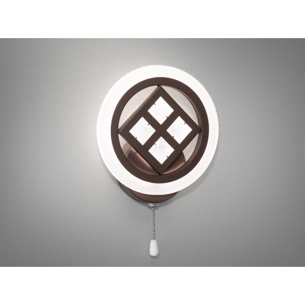 Ексклюзивний настінний світлодіодний світильник, 20W, коричневий Diasha AD8200/1CF