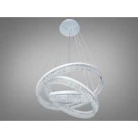 Підвісна люстра Diasha LED біла 82Вт 4510Лм 3CCT Diasha 1713/500+400+300WH