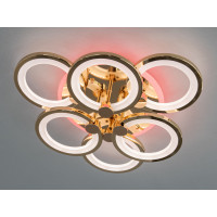 Люстры светодиодные Diasha 8022/3+3G LED 3color dimmer