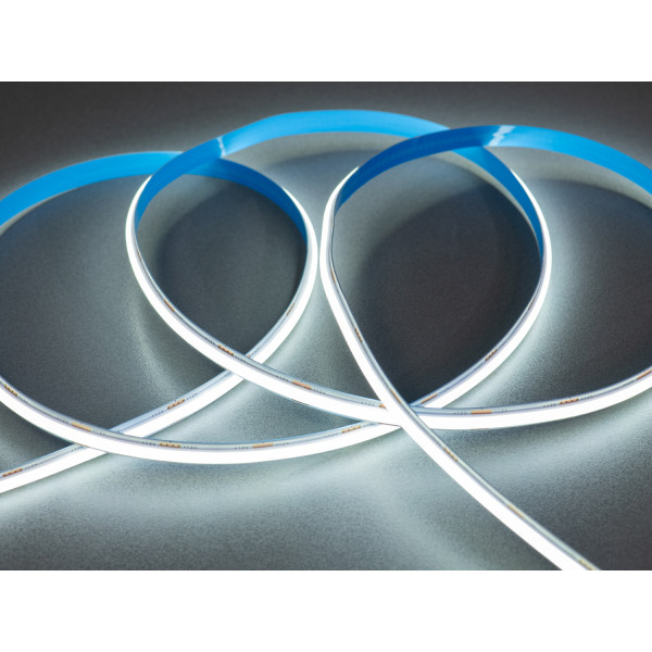 COB LED стрічка 12В, 640 діодів на метр, 8мм, холодний Diasha P12-COB-640-CW-20-8