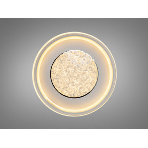 Світлодіодний стельовий світильник сірий 34Вт CCT Diasha 12475