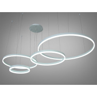 Ексклюзивна новинка, світлодіодна люстра на тросах, потужністю 157 Вт Diasha 1029-800+600+500+300WH