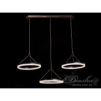 LED люстра Diasha D2047/3BK