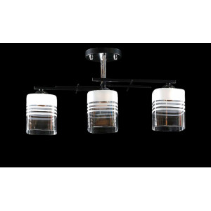 Люстра с плафонами  L6910B/3 (BLK+CR) Splendid-Ray
260795