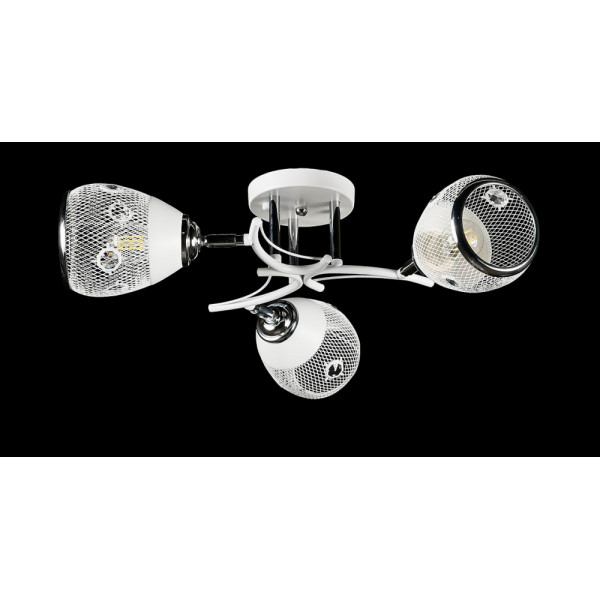 Люстра с плафонами  L06429/3 (WHITE+CHROME) Splendid-Ray
1002551