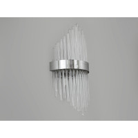 Сучасний настінний приліжковий світлодіодний світильник,18 Вт, хром Diasha 839/2CH