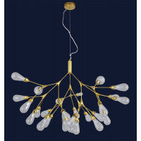 Люстра светильник подвесная в стиле лофт Levistella 918LP268-27 GD+CL