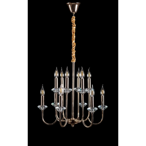 Люстра свеча L9048/6+6 (SGD) Splendid-Ray
405937