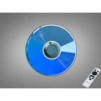 LED стельова люстра біла 45 Вт з Bluetooth колонкою Diasha DB-8309/300RGB+MP3