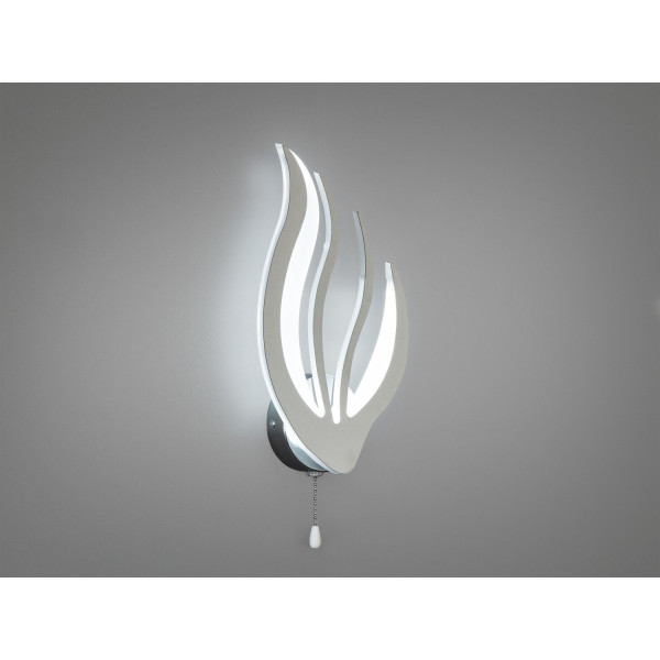 Світлодіодне бра 17 Вт чорний хром з ланцюжком Diasha 2527/1HR