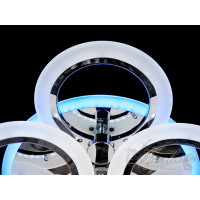 Светодиодная люстра под потолок с пультом управления Diasha 8022/3+3HRLEDRGBdimmer