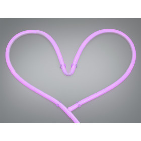 LED NEON 24в, герметичний, 11мм, круглий Diasha P24-NEON-R-PINK