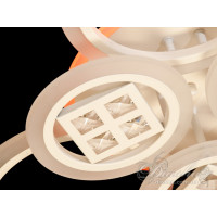 Cветодиодная люстра в зал Diasha AD8200/3+3WH LED 3color dimmer  