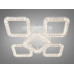 Стельова LED люстра біла 74W  Diasha MX4771/4+1SWH