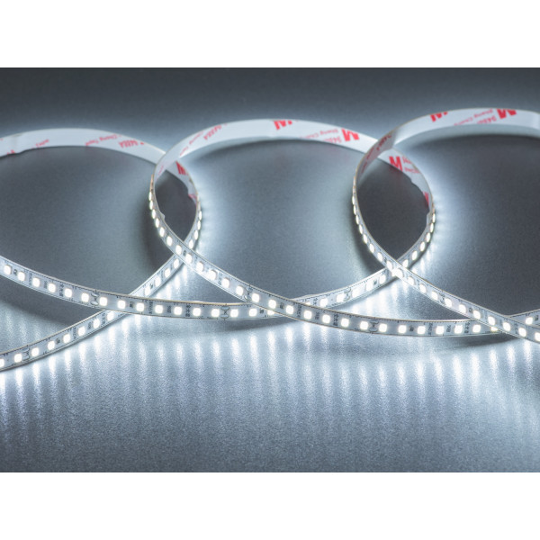 LED стрічка 24В, 140 діодів на метр, 8мм, холодний Diasha P24-2835-140-CW-20-8