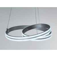 LED підвісна люстра Diasha коричнева 95Вт 16м² Diasha MX78090/1CF