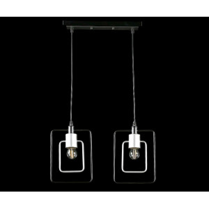 Подвесная люстра  L07479/2L (BLACK+GLITTER SILVER) Splendid-Ray
2580