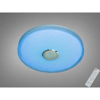 Смарт LED люстра біла 80 Вт RGB з Bluetooth Diasha DB-8306/500RGB+MP3