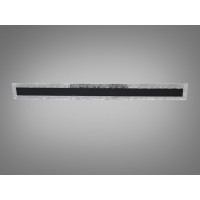 LED бра планка Diasha Мінімалізм чорний 40 Вт Diasha 8115-C/800BK