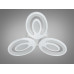 Стельова LED люстра 95Вт чорна пульт димер Diasha 2528/3WHLED3colordimmer