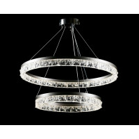 Светодиодная люстра L133/600+400/2 LED (CH) Splendid-Ray
308032