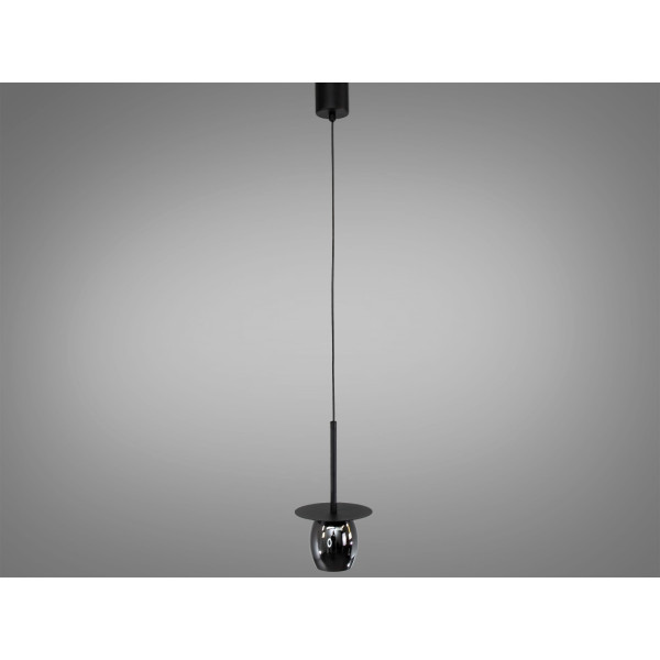 Підвісний світильник-туба GU10 чорний хром Diasha QY-H1170PB