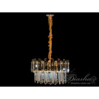 Люстра с хрусталем Diasha 6337/500G 