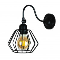 Настенные светильники бра в стиле loft Levistella 756WPR108F3-1 BK