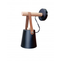 Бра в стиле Loft Levistella 9098072-1 BK