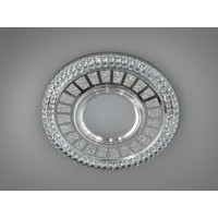 Дизайнерський точковий світильник із вбудованим led підсвічуванням Diasha 7123