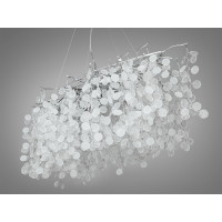 Подвесная люстра 10 ламп, хром Diasha 602-L900CH