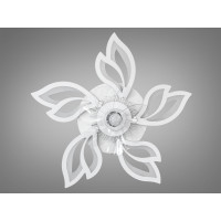 Люстра вентилятор Diasha 8165 білий LED 95W з пультом Diasha 8165/5WHFS