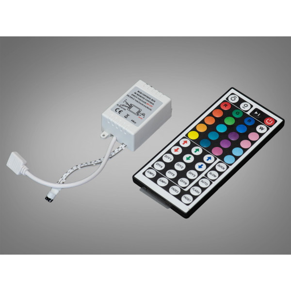 Контролер з ДУ для RGB стрічки Diasha PC-K9-RGB-44KEY-IR