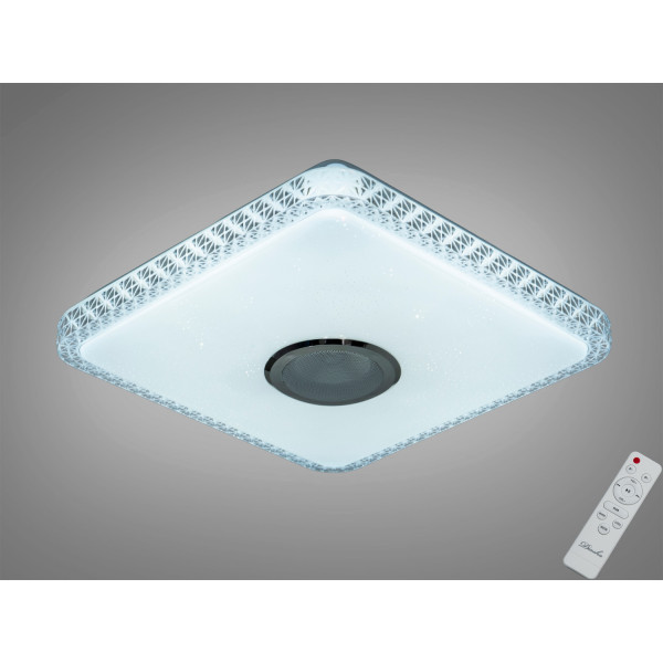 Смарт LED люстра Diasha біла RGB MP3 70 Вт Diasha DB-8501C/400x400RGB+MP3