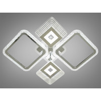 Люстра светодиодная потолочная с пультом в спальню 75W Diasha 2035/2+2HRLED3colordimmer