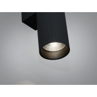 LED фасадний світильник чорний 7 Вт ап-даун Diasha PX-13