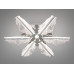 Люстра стельова Diasha хром LED 98W пульт димер Diasha 25106/6HRLED3colordimmer