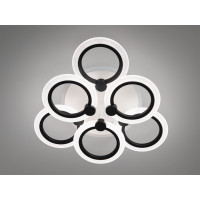 Светодиодная люстра Diasha A8022/3+3BK LED 3color dimmer  