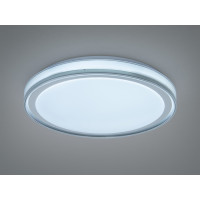 Світлодіодна стельова люстра біла 46Вт до 8 м² Diasha 870/400WH