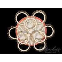 Cветодиодная люстра Diasha QX2509/6+3S WH LED 3color dimmer