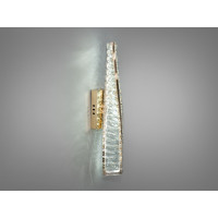 Унікальний настінний кришталевий LED світильник, 15W, золото Diasha 531/1BG Унікальний настінний кришталевий LED світильник, 15W, золото Diasha 531/1BG