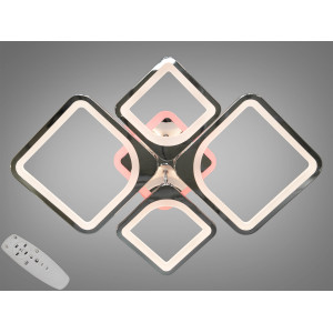 Люстры светодиодные потолочные с пультом Diasha 8060/2+2HR LED 3color dimmer