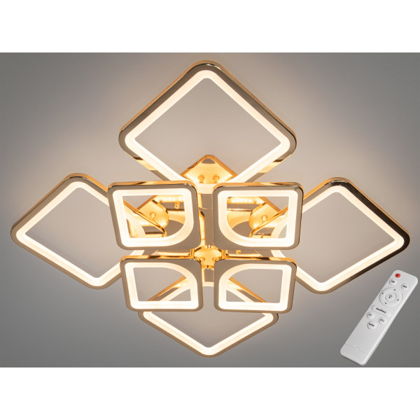 LED люстра 135W Diasha H8060/4+4G 