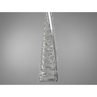 Стильний дизайнерський світлодіодний світильник підвіс, 15 Вт, хром Diasha 531/1D-500CH