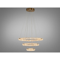 Подвесная светодиодная люстра 66 Вт Diasha 7201-8W/580+400+200G Подвесная светодиодная люстра 66 Вт Diasha 7201-8W/580+400+200G