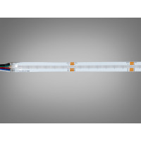 LED стрічка 24В, 108 діодів на метр, 10мм, RGB Diasha P24-COB-840-RGB+WW-20-10