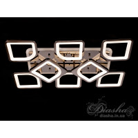 Люстры светодиодные Diasha S8060/6+2BHR LED 3color dimmer